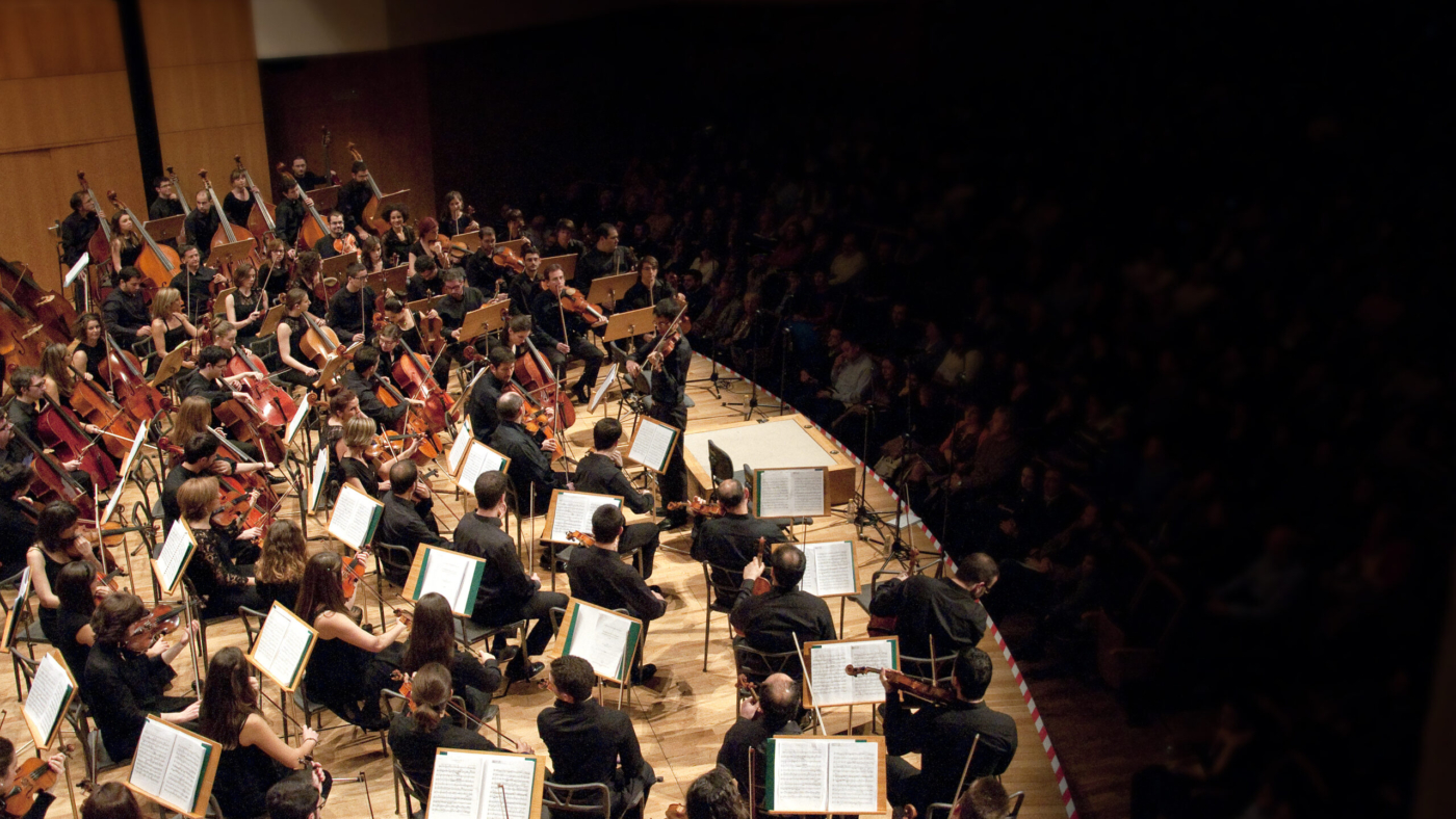 Classical music concert: symphony orchestra